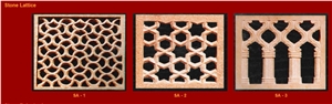 Jodhpur Pink Sandstone Lattice, Window Sills