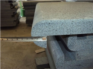 G654 Granite, Dark Grey, Padang Dark, G654 China Impala Granite, China Grey Basalt, Swimming Pool Coping Tiles, Pool Edges, Pool Decks, Swimming Pool Pavers, Pool Surround, Borders, Pavement, Bullnose