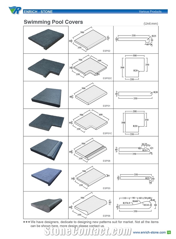G654 Granite, Dark Grey, Padang Dark, G654 China Impala Granite, China Grey Basalt, Swimming Pool Coping Tiles, Pool Edges, Pool Decks, Swimming Pool Pavers, Pool Surround, Borders, Pavement, Bullnose
