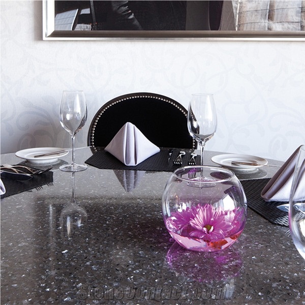 Bst Multi Color Quartz Stone Countertop,Work Tops,Reception Desk,Table Top Design,Office Tops