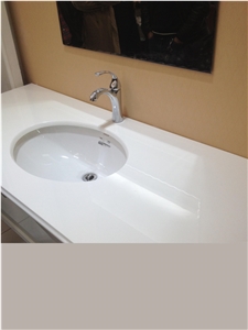 Artificial Stone/White Nano Glass Washing Bath Tops Artificial Stone/White Nano Glass Washing Bath Tops