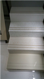 Moderm Building Nano Crystal Stone Steps/Artificial Stone Stairs