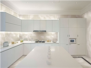 Nano Crystal Stone Moderm Kitchen Design