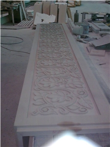 Vidraco De Moleanos Limestone Wall Relief