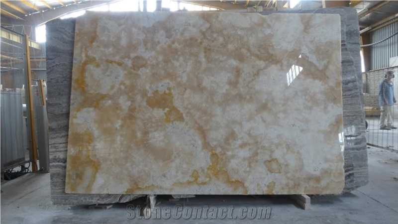 Orange Onyx Slabs
