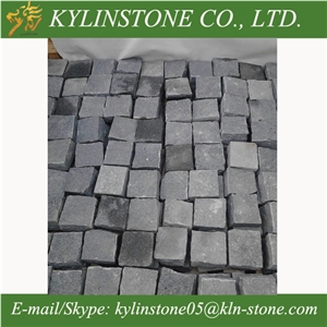 G654 Granite Cobble Stones, Black Granite Paving Stone G654 Granite Cobble Stones, Black Granite Paving Stone