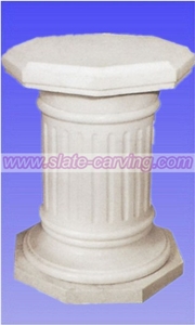 Marble Colum,Stone Pillars,Marble Pillars,Building Stone