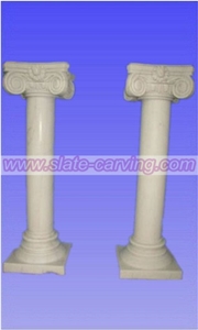Marble Columns,China Stone Marble Columns,China Stone