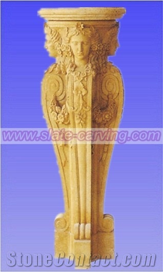 Marble Columns,Stone Carving