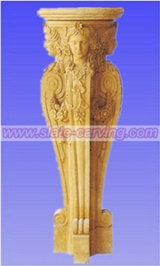Marble Columns,Stone Carving