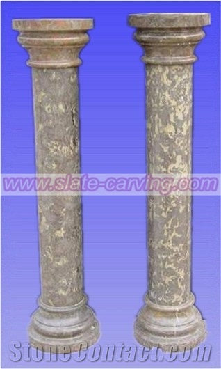 Stone Column China Grey Marble Column