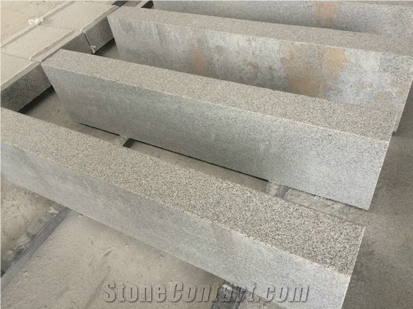 G603 Silver Grey Granite Kerbstone, Grey Granite Kerbs
