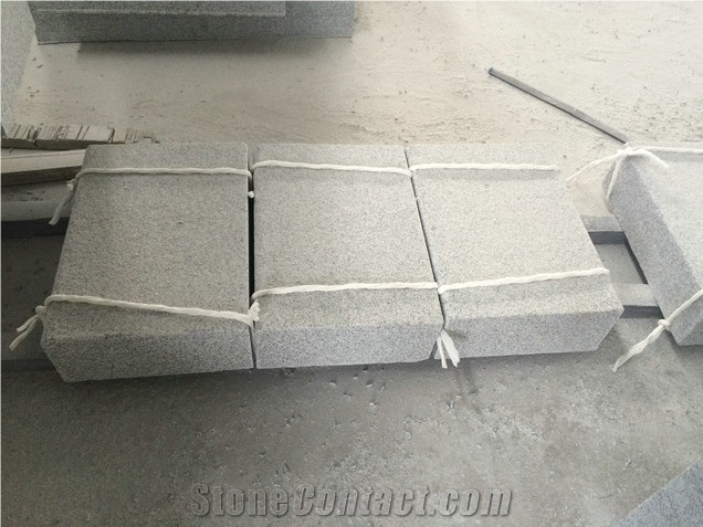 G603 Silver Grey Granite Kerbstone, Grey Granite Kerbs
