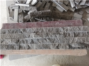 China Blue Limestone Cultured Stone, Wall Covering,Limestone Wall Pattern,Limestone Wall Cladding,