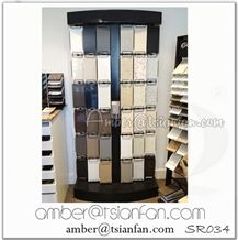 Quartz Stone Display Rack for Granite and Marble