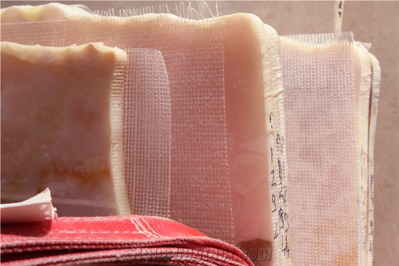 Pink Onyx - (Type 1) Tiles & Slabs Iran