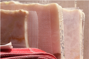 Pink Onyx - (Type 1) Tiles & Slabs Iran