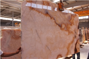 Pink Onyx - (Type 1) Tiles & Slabs Iran