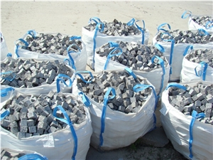 Krin Grey Granite Cube Stone, Pavers Macedonia