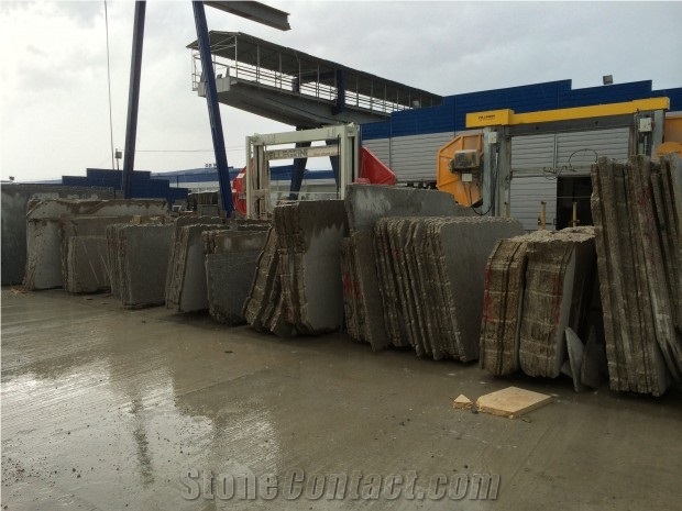 Roze Krin Granite Slabs, Tiles, Grey Granite Tiles & Slabs Macedonia