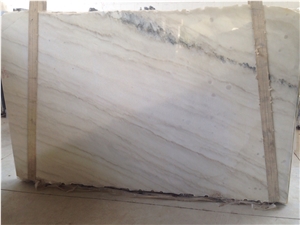 Perla Venata Quartzite Tiles & Slabs, White Brazil Quartzite Tiles & Slabs