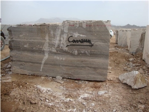 Silver Travertine Blocks