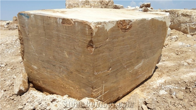 Walnut Travertine Blocks