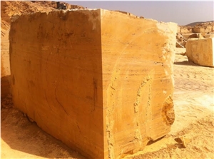 Yellow Trarvertine Blocks