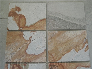 Beautiful Chinese Mathura Gold Granite Slabs & Tiles for Floor Covering