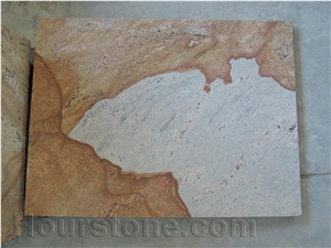 Beautiful Chinese Mathura Gold Granite Slabs & Tiles for Floor Covering