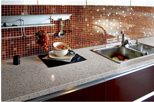 Beige Flower Artificial Marble Stone Artificial Stone Slabs