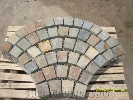 China Multicolor Slate Flagstone