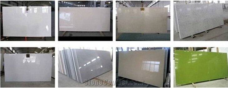 China Mutilcolor Artificial Quartz Stone Tile & Slabs