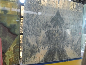 Polish Natural Frappuccino Onyx Slab & Tile，Wall Tile，Onyx Pattern Cheap Price Onyx