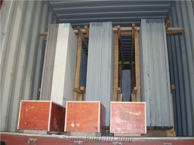 Pure Blue Artificial Quartz Stone Slabs & Tiles Manmade Stone Engineered Stone