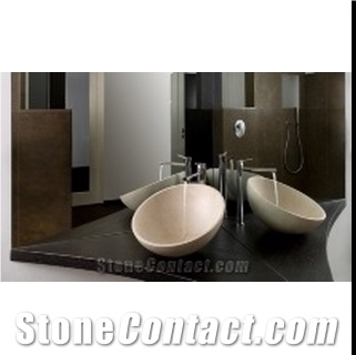 Beige Marble Sinks & Basins Italy