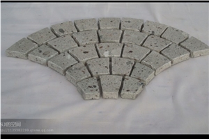 Cecilia White Granite Cube Stone