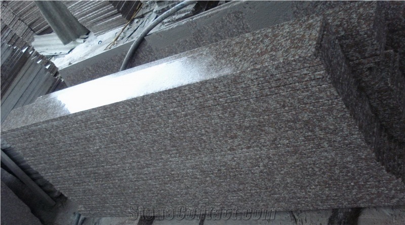 Cheapest Polished Red Granite Tiles/Granite Flooring (G687 Granite Peach Red), China Red Granite