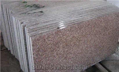 Cheapest Polished Red Granite Tiles/Granite Flooring (G687 Granite Peach Red), China Red Granite