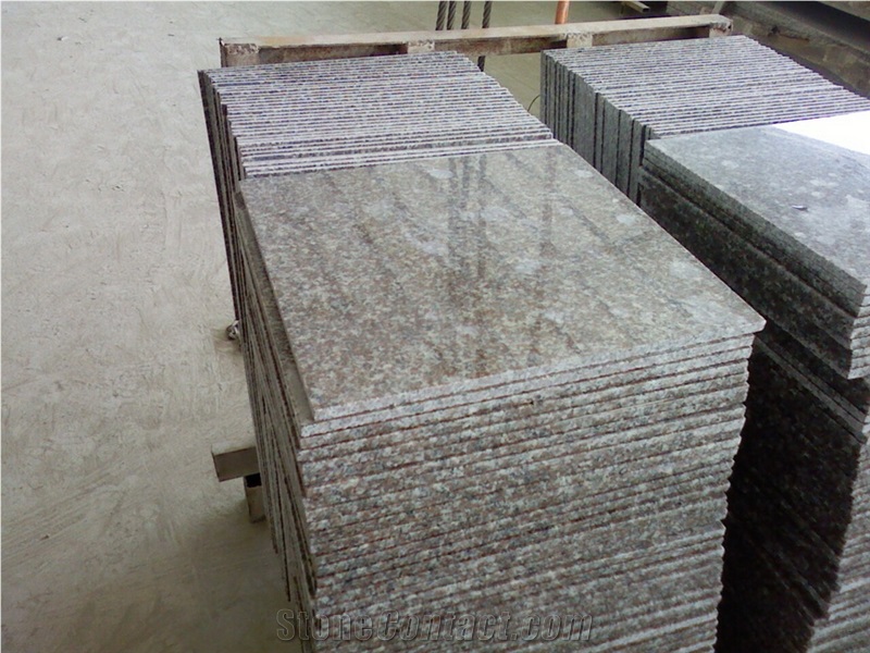 Cheapest Polished Red Granite Tiles/Granite Flooring (G687 Granite Peach Red), China Red Granite