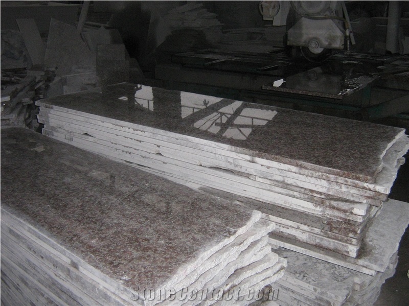 Cheapest Polished Red Granite Tiles/Granite Flooring (G687 Granite Peach Red), China Red Granite