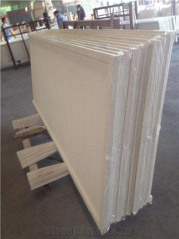 China High Quality Balck Beige White Quartz Kitchen Countertop Factory Price