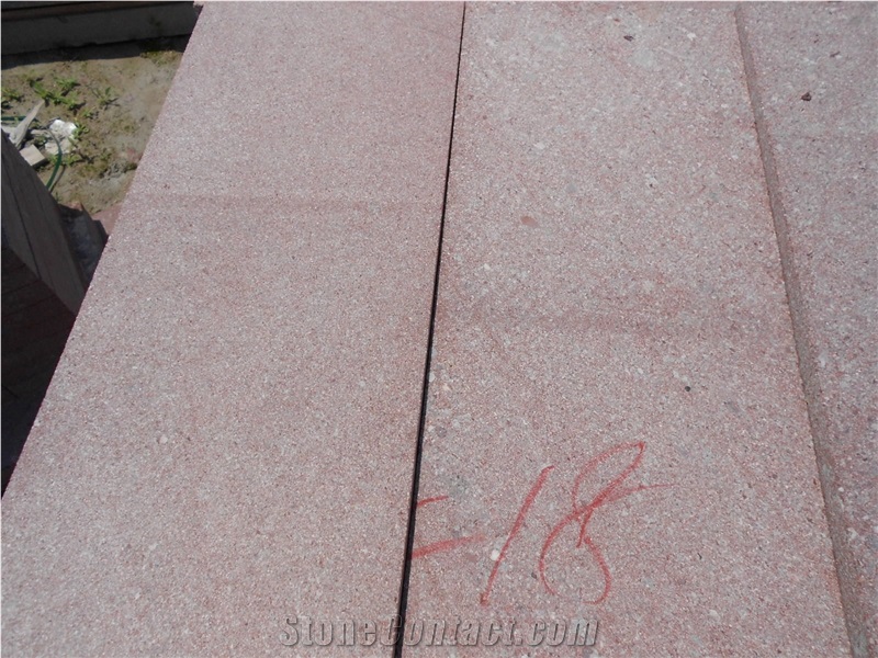 China Red Porphyry Paving Stone Granite Cube Stone & Pavers