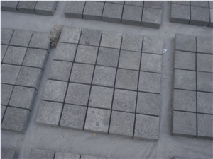 Granite G684 Cube Stone
