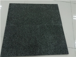 Green Galaxy Granite Tiles, China Green Granite