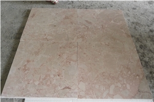 Hot Beige Flower Marble Tiles & Slabs