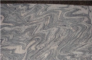 Hot Slae Polished Ripple Sand China Light Grey Juparana Granite China Grey Juparana Granite Multicolor Grain Grey Granite Slabs & Tiles