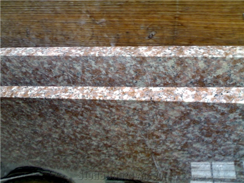 Hottest China Granite Tiles / Granite Flooring (G687) Peach Red Polished Granite on Sales