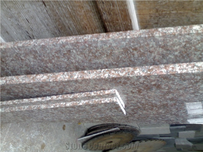 Hottest China Granite Tiles / Granite Flooring (G687) Peach Red Polished Granite on Sales