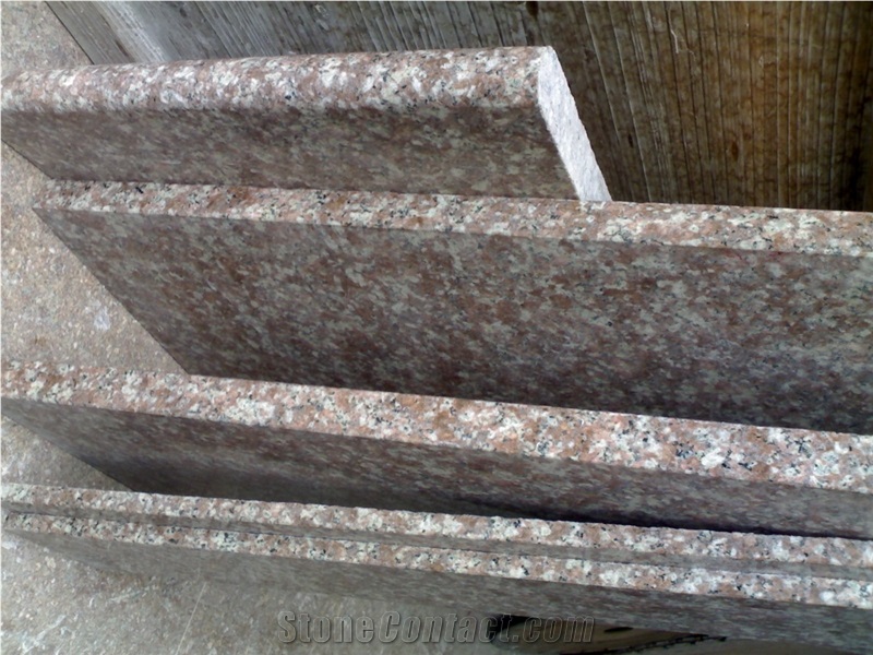 Hottest China Granite Tiles / Granite Flooring (G687) Peach Red Polished Granite on Sales